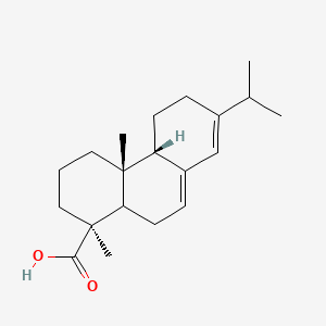 molecular formula C20H30O2 B7908495 (1S,4aR,4bS)-1,4a-dimethyl-7-propan-2-yl-2,3,4,4b,5,6,10,10a-octahydrophenanthrene-1-carboxylic acid 