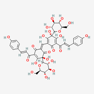 molecular formula C43H42O22 B7908641 红花黄色素 