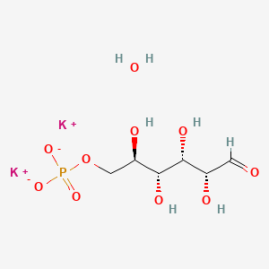 molecular formula C6H13K2O10P B7908666 D-葡萄糖-6-磷酸二钾盐水合物 