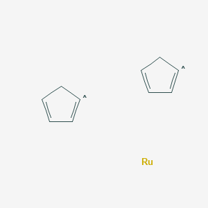 molecular formula C10H10Ru B7908693 Bis(1,3-cyclopentadienyl) ruthenium(II) 