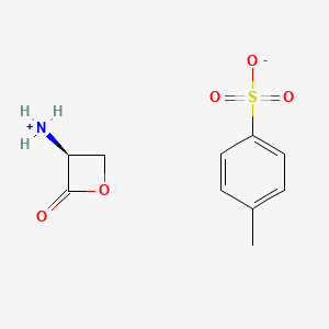 4-methylbenzenesulfonate;[(3S)-2-oxooxetan-3-yl]azanium