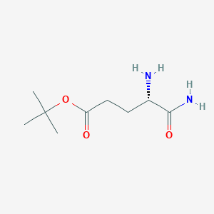 molecular formula C9H18N2O3 B7908920 H-Glu(OtBu)-NH2 