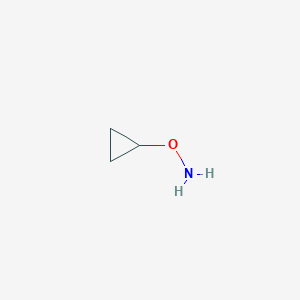 molecular formula C3H7NO B7909032 O-Cyclopropylhydroxylamine 