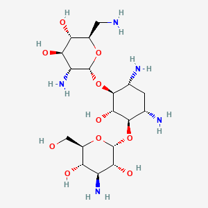 molecular formula C18H37N5O10 B7909068 Kanamycin B,(S) 