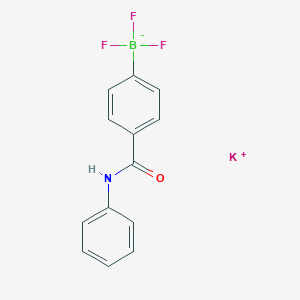 potassium;trifluoro-[4-(phenylcarbamoyl)phenyl]boranuide