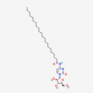 N-[1-[(2R,3R,5R)-3,4-dihydroxy-5-(hydroxymethyl)oxolan-2-yl]-2-oxopyrimidin-4-yl]docosanamide