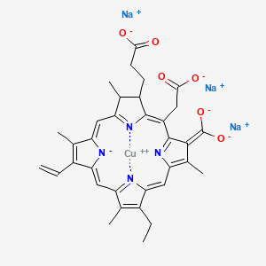 molecular formula C34H31CuN4Na3O6 B7909180 Magnesium Chlorophyllin 