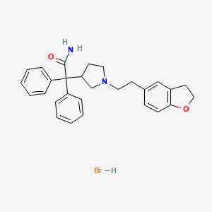 molecular formula C28H31BrN2O2 B7909191 DarifenacinHydrobromid 