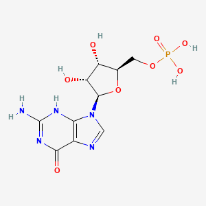 molecular formula C10H14N5O8P B7909247 CID 6804 