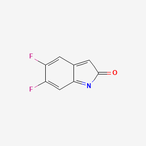 molecular formula C8H3F2NO B7909320 5,6-Difluoroindol-2-one 