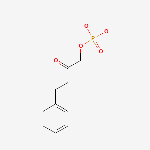 molecular formula C12H17O5P B7909736 Dimethyl (2-oxo-4-phenylbutyl) phosphate 