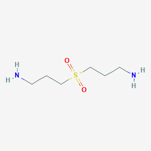 molecular formula C6H16N2O2S B7909746 3,3'-Sulfonylbis(1-propanamine) 