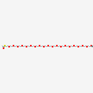 molecular formula C42H84O21S B7909784 S-acetyl-PEG20-alcohol 