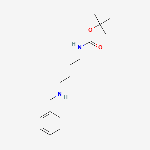 molecular formula C16H26N2O2 B7909801 叔丁基(4-(苄基氨基)丁基)氨基甲酸酯 