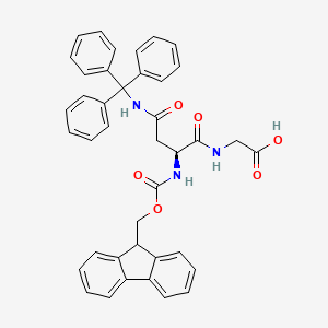 N-alpha-(9-Fluorenylmethyloxycarbonyl)-N-beta-trityl-L-asparaginyl-glycine