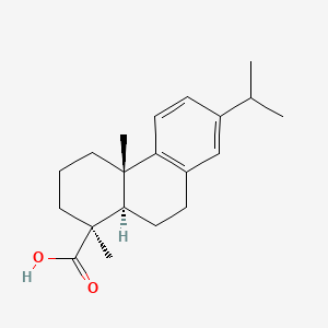 molecular formula C20H28O2 B7909839 (1S,4As,10aR)-1,4a-dimethyl-7-propan-2-yl-2,3,4,9,10,10a-hexahydrophenanthrene-1-carboxylic acid CAS No. 5155-70-4