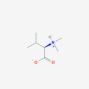 molecular formula C7H15NO2 B7909851 (2R)-2-(dimethylazaniumyl)-3-methylbutanoate 