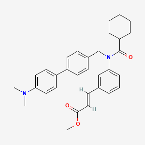 molecular formula C32H36N2O3 B7909862 费沙明 CAS No. 2197131-49-8