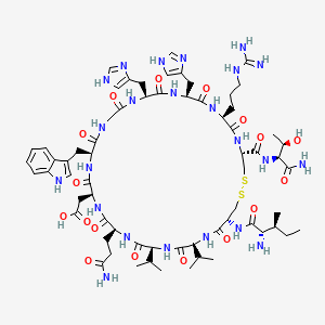 molecular formula C66H99N23O17S2 B7909876 CID 16220219 