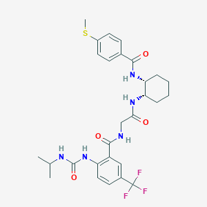 molecular formula C28H34F3N5O4S B7909903 Bms ccr2 22 