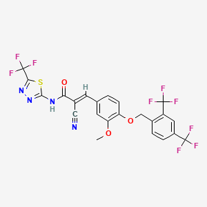 molecular formula C23H13F9N4O3S B7909957 Xct790 CAS No. 796844-24-1