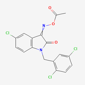 molecular formula C17H11Cl3N2O3 B7909964 UCH-L1 Inhibitor 