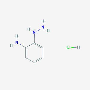 molecular formula C6H11Cl2N3 B7910062 2-Hydrazinylaniline hydrochloride CAS No. 62595-81-7