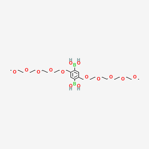 2,5-Di(2,5,8,11,14-pentaoxapentadecyl)-1,4-phenylenediboronic acid