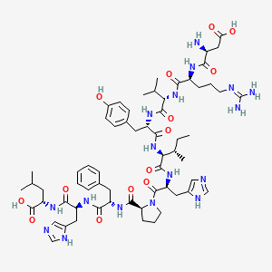 molecular formula C62H89N17O14 B7910172 Angiotensin I CAS No. 9041-90-1