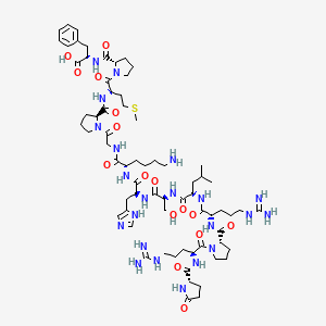 molecular formula C69H108N22O16S B7910228 CID 16134511 