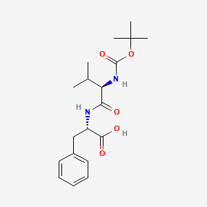 molecular formula C19H28N2O5 B7910379 Boc-D-Valine-L-Phe-OH 