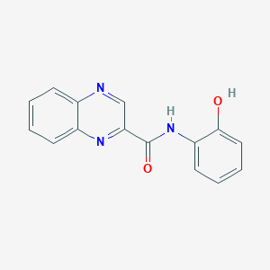 N-(2-hydroxyphenyl)quinoxaline-2-carboxamide