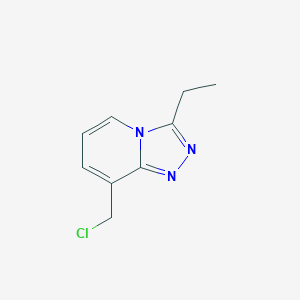 8-(Chloromethyl)-3-ethyl-[1,2,4]triazolo[4,3-a]pyridine