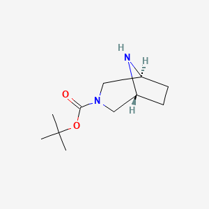 Tert-butyl (1R,5S)-3,8-diazabicyclo[3.2.1]octane-3-carboxylate