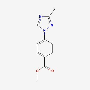 Methyl 4-(3-methyl-1H-1,2,4-triazol-1-yl)benzoate