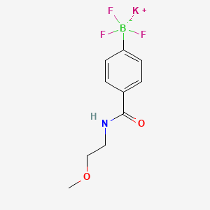 Potassium [4-(2-methoxyethylamine-1-carbonyl)phenyl]trifluoroborate