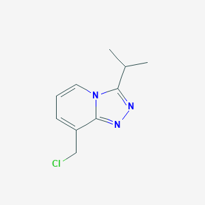 8-(Chloromethyl)-3-(propan-2-yl)-[1,2,4]triazolo[4,3-a]pyridine