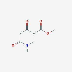 molecular formula C7H7NO4 B7910770 methyl 4,6-dioxo-1H-pyridine-3-carboxylate 