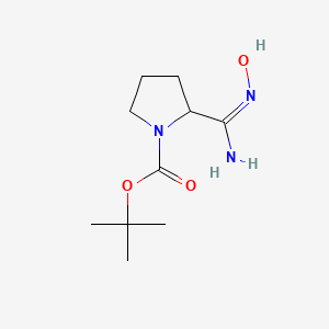 1-Boc-2-(N-hydroxycarbamimidoyl)pyrrolidine