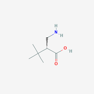 (R)-2-(Aminomethyl)-3,3-dimethylbutanoic acid