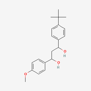 1-(4-tert-Butylphenyl)-3-(4-methoxyphenyl)1,3-propanediol