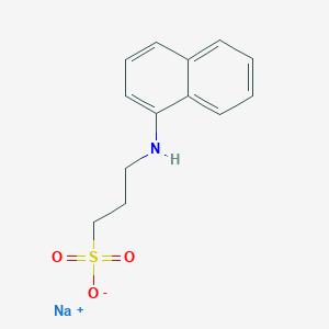 sodium;3-(naphthalen-1-ylamino)propane-1-sulfonate