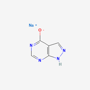 sodium;1H-pyrazolo[3,4-d]pyrimidin-4-olate