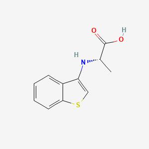 (S)-2-(Benzo[b]thiophen-3-ylamino)propanoic acid