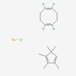 Chloro(1,5-cyclooctadiene)(pentamethyl-cyclopentadienyl)ruthenium