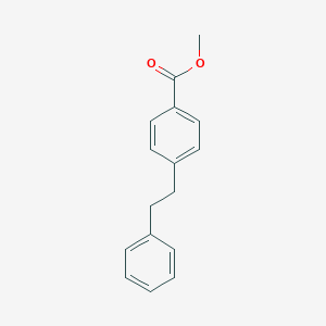 molecular formula C16H16O2 B079111 4-Phenethyl-benzoic acid methyl ester CAS No. 14518-67-3