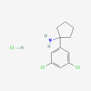 1-(3,5-Dichlorophenyl)cyclopentan-1-amine hydrochloride