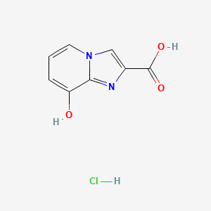 8-Hydroxyimidazo[1,2-a]pyridine-2-carboxylic acid hydrochloride