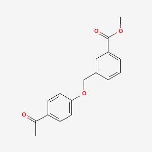 Methyl 3-((4-acetylphenoxy)methyl)benzoate