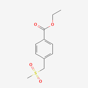 Ethyl 4-(methylsulfonylmethyl)benzoate